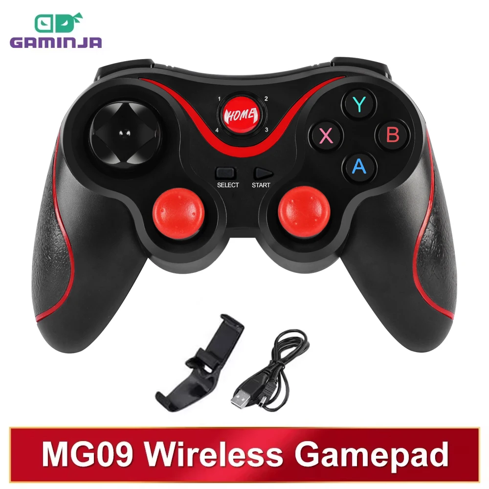 Android Tablet Gaming Accessories - GAMINJA ワイヤレス Bluetooth ゲームパッド PC ゲームコントローラゲームジョイスティック
