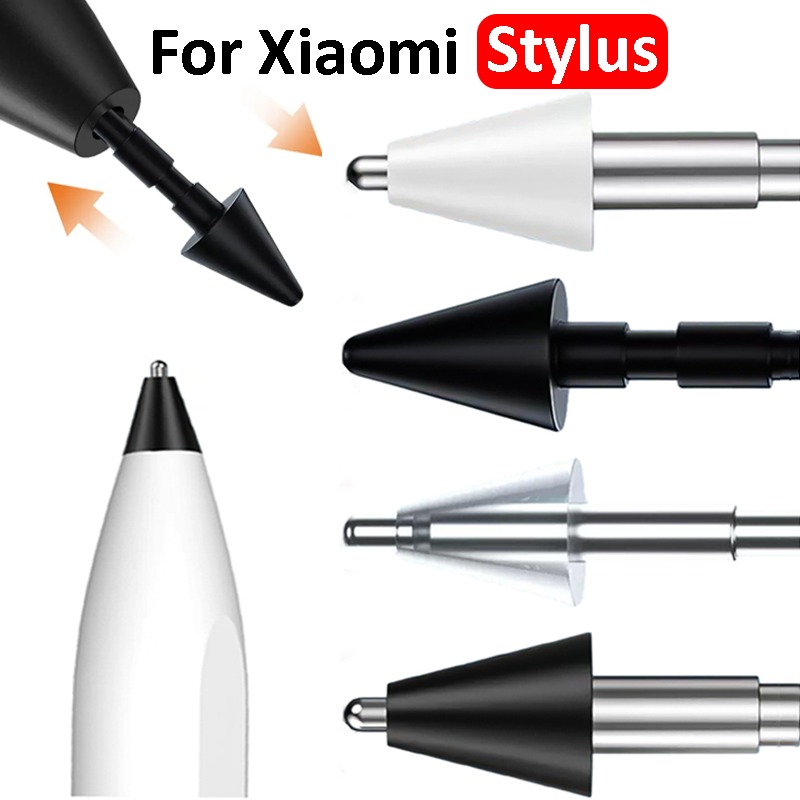 Mi Tablet Accessories - 交換可能なペン先付きスマートスタイラスペン、高感度、書き込み、描画、タブレット、鉛筆チップ、XiaomiMiパッド用アクセサリー5、5プロ、1-4個