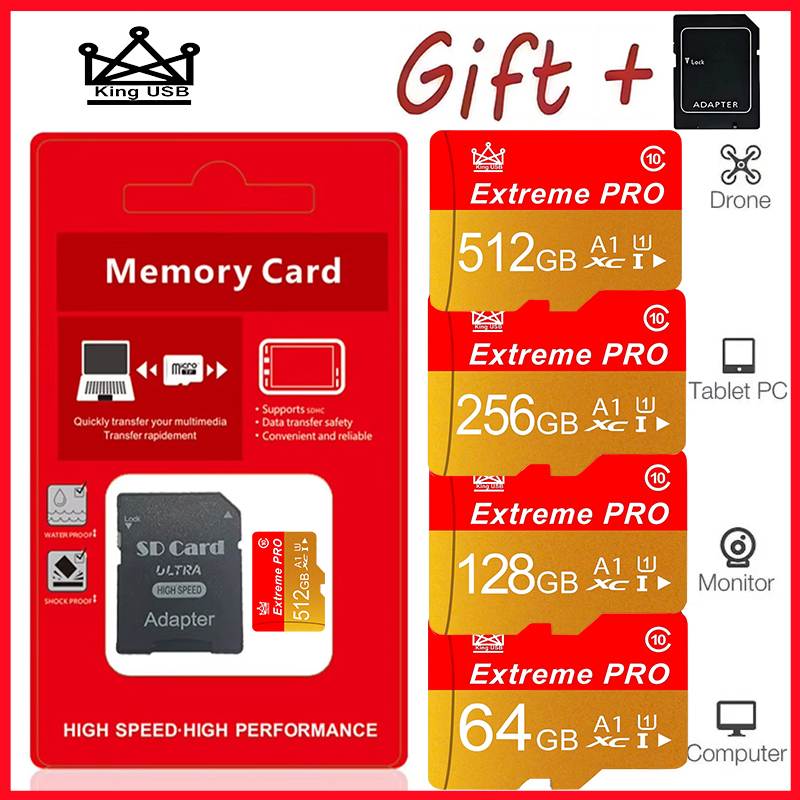 Microsd Card Tablet - 新型マイクロTF/SDカード 16GBフラッシュメモリカード クラス10 マイクロミニSD 32GB 64GB