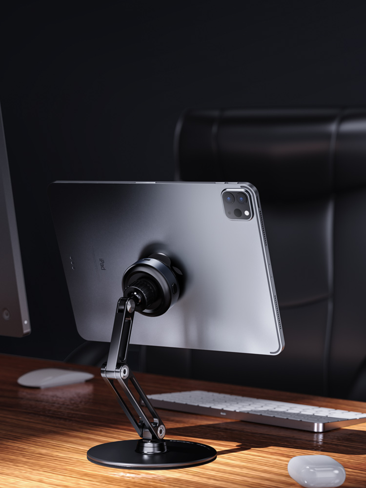 Samsung Tablet With Accessories - アートパワーズ メタル製真空タブレットホルダー モバイルスタンド スマホアクセサリー iPhone、iPad、Samsung、Xiaomi、Huawei対応 タブレットスタンド