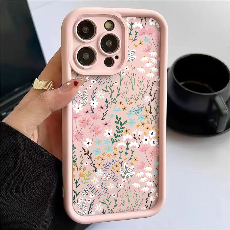 Xiaomi Redmi Note 13 - ピンクの竹と花柄のiPhoneケース Xiaomi Redmi Note 14 13
