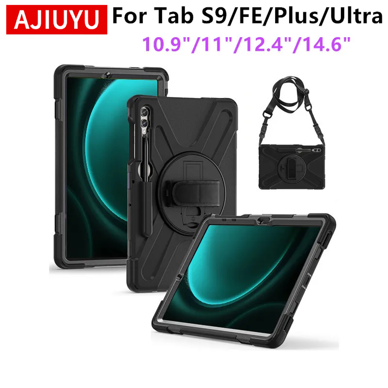 Tablet S9 Fe Accessories - ヘビーデューティ耐衝撃ケースサムスンギャラクシータブ A9 プラス A9 + 11