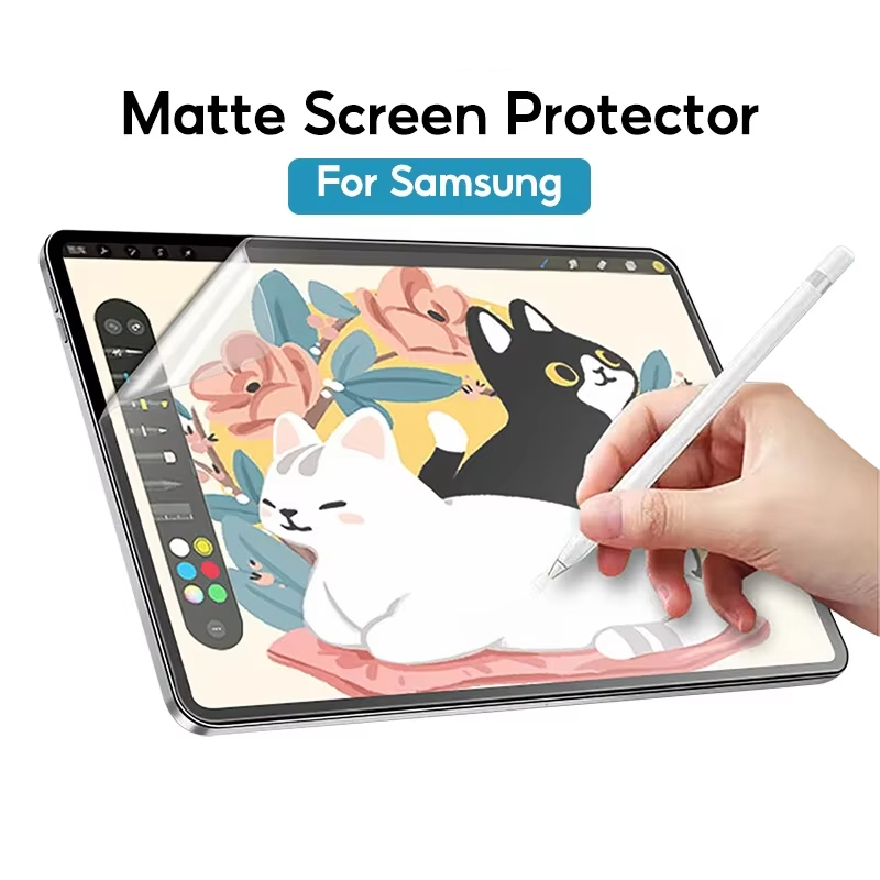 Tablet S9 Fe Accessories - 紙のような手触りのスクリーンプロテクター Samsung Tab A9 Plus A9+