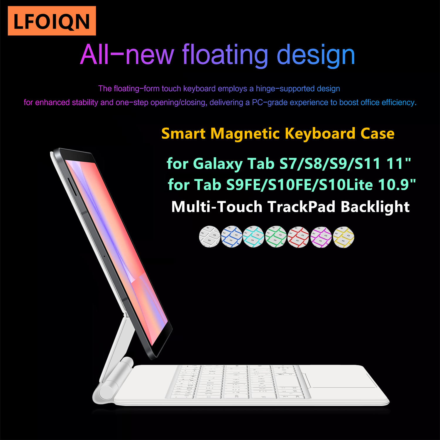 Tablet S9 Fe Accessories - LFOIQN マジックキーボード サムスンギャラクシータブ S10 Lite 10.9