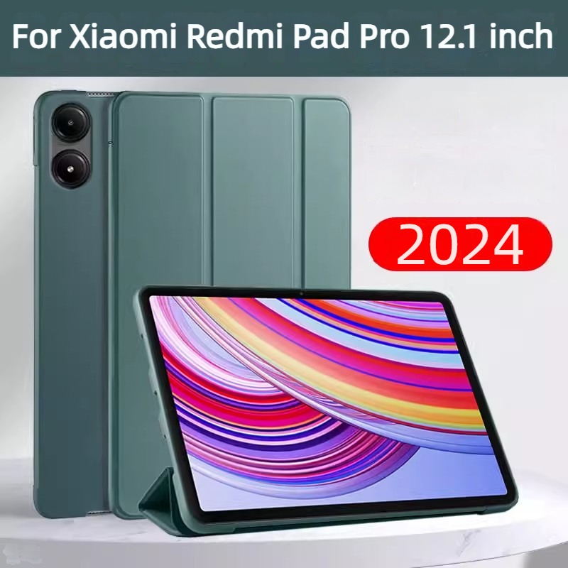 Mi Tablet Accessories - Xiaomi Redmi パッドプロ 12.1 インチ自動ウェイクスタンドタブレットカバー funda