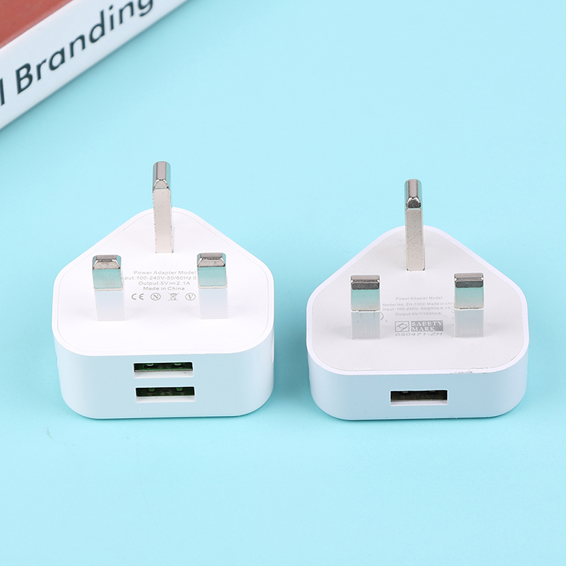5V/2.1A デュアル USB ポート急速充電器ユニバーサ - Tablet Accessories Uk のレビューと価格