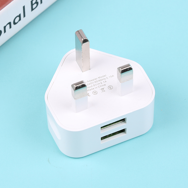 5V/2.1A デュアル USB ポート急速充電器ユニバーサ - Tablet Accessories Uk のレビューと価格