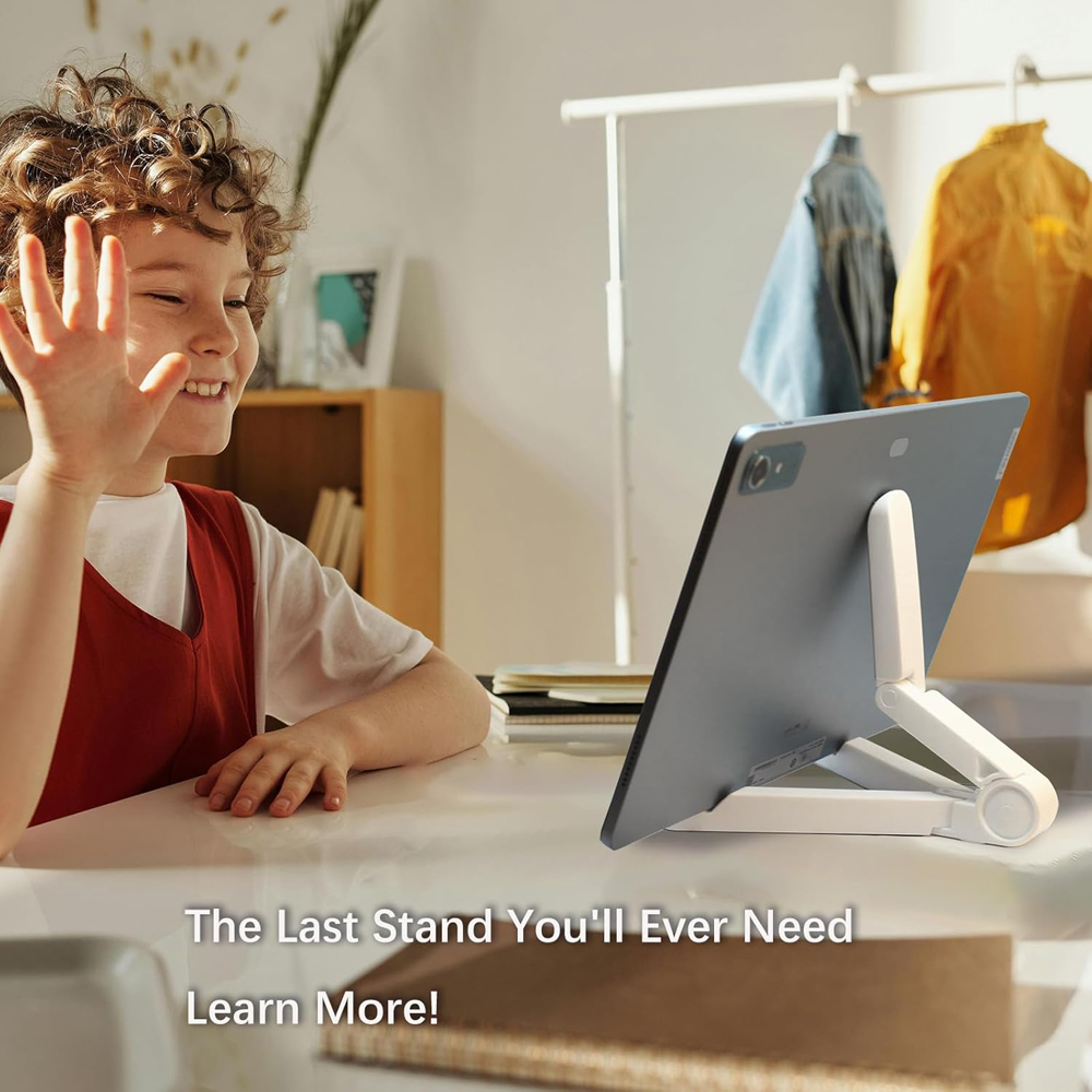 1 個ユニバーサル折りたたみタブレットホルダー iPad A - Samsung Tablet With Accessories のレビューと価格