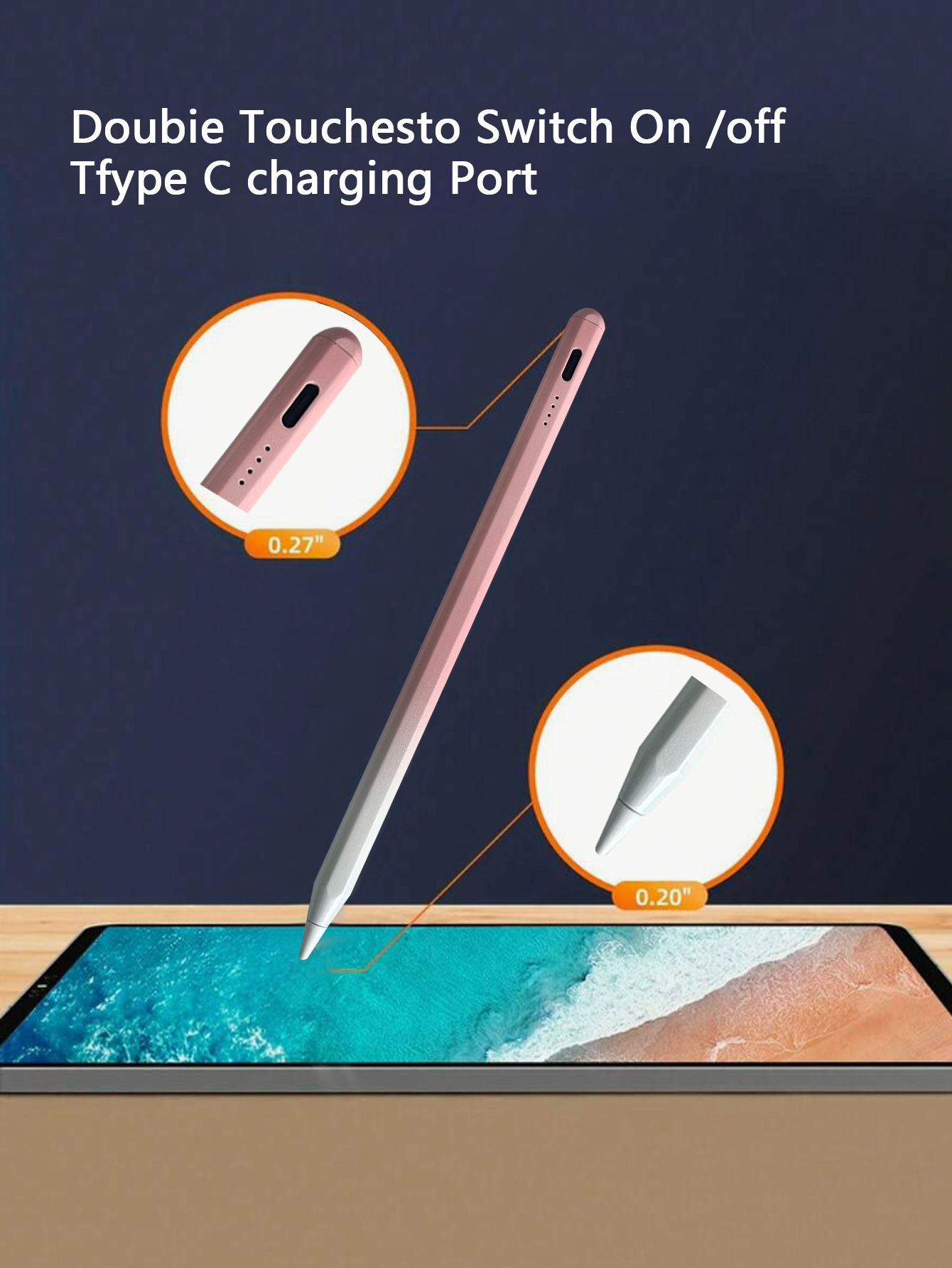 タブレット用新型ユニバーサルスタイラスペン、iPad用タッチ - Best Tablet Accessories のレビューと価格