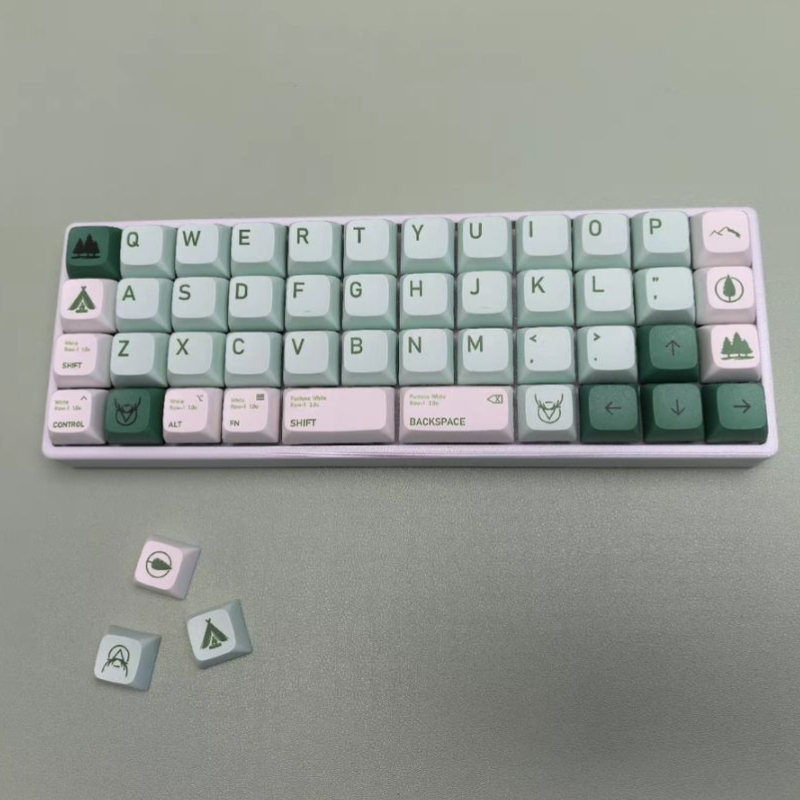 カスタム Planck40 ワイヤレスキーボード トリモード - Tablet Accessories Uk のレビューと価格