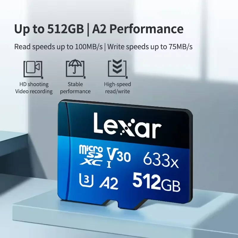Lexar純正 633x マイクロSDカード TFカード マ - Microsd Card Tablet のレビューと価格