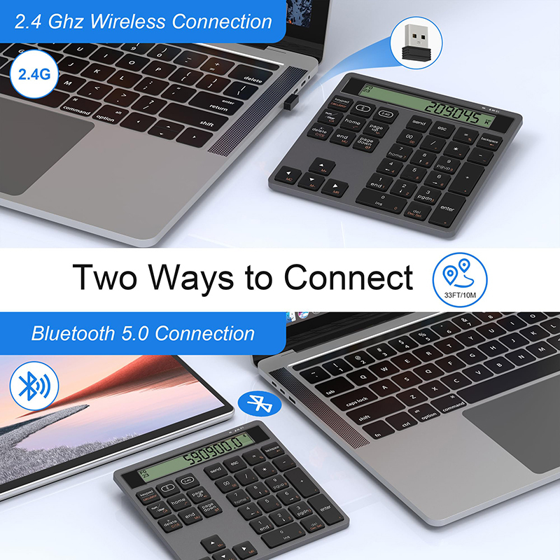 JOMAA USB ワイヤレスカスタム数値キーパッド スクリ - Tablet Accessories Uk のレビューと価格