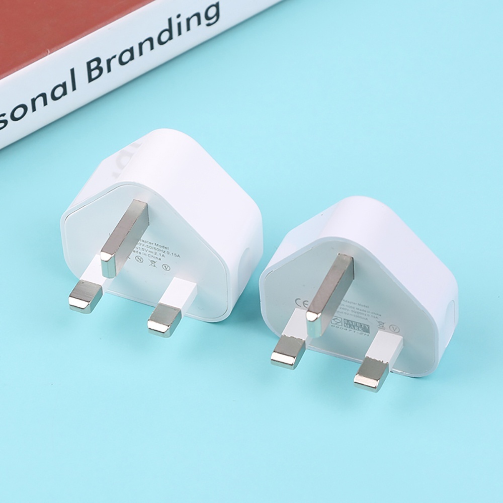 ユニバーサル英国プラグ 1/2ポートUSB付き壁掛け充電器  - Tablet Accessories Uk のレビューと価格
