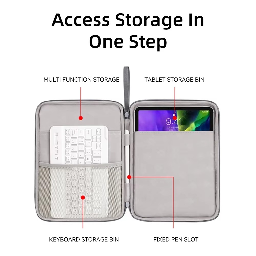 タブレットハンドバッグケース 9-13 インチタブレット用  - Tablet And Accessories Bag のレビューと価格