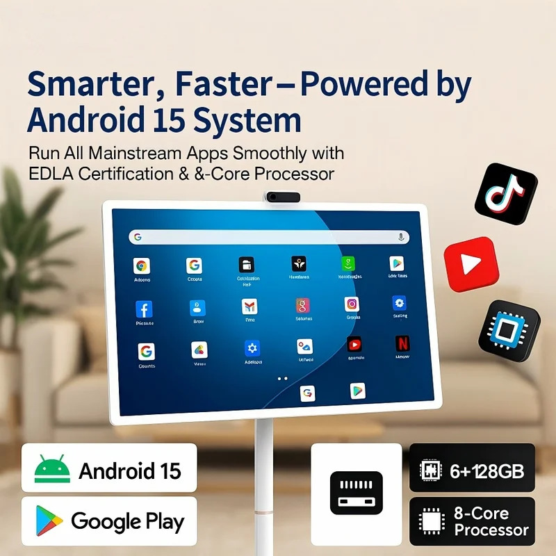 32インチ Android 15 スマートテレビ、6G+12 - Tablet Accessories Uk のレビューと価格