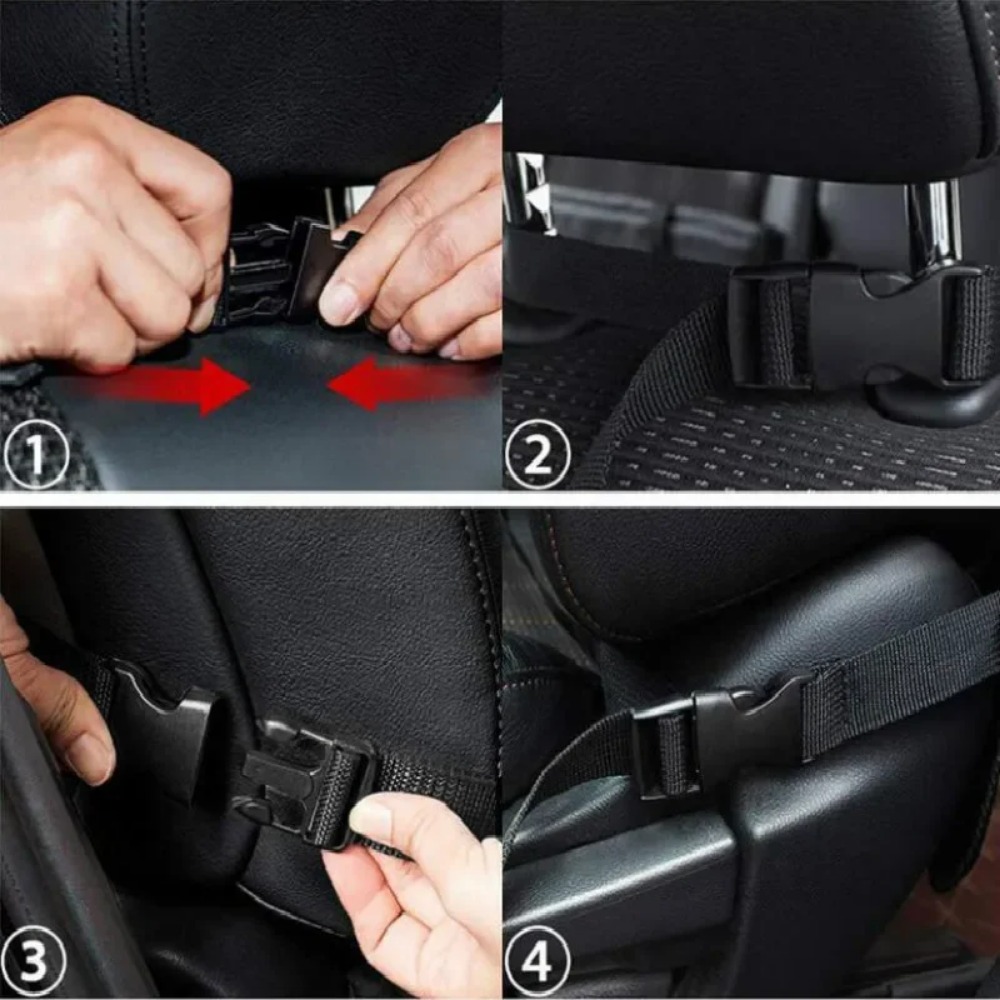 カーシートバックオーガナイザー 9 収納ポケット タッチスク - Tablet And Accessories Bag のレビューと価格