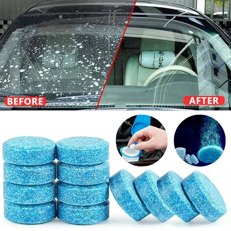 1-30 個超濃縮ガラス水ワイパー微発泡錠ダストスラッジリム - Tablet Car Accessories のレビューと価格