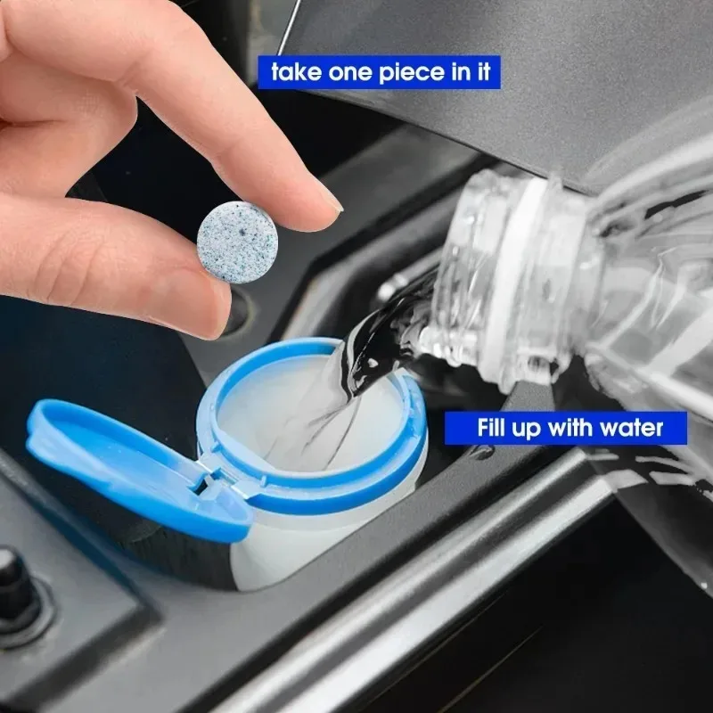 1-30 個超濃縮ガラス水ワイパー微発泡錠ダストスラッジリム - Tablet Car Accessories のレビューと価格