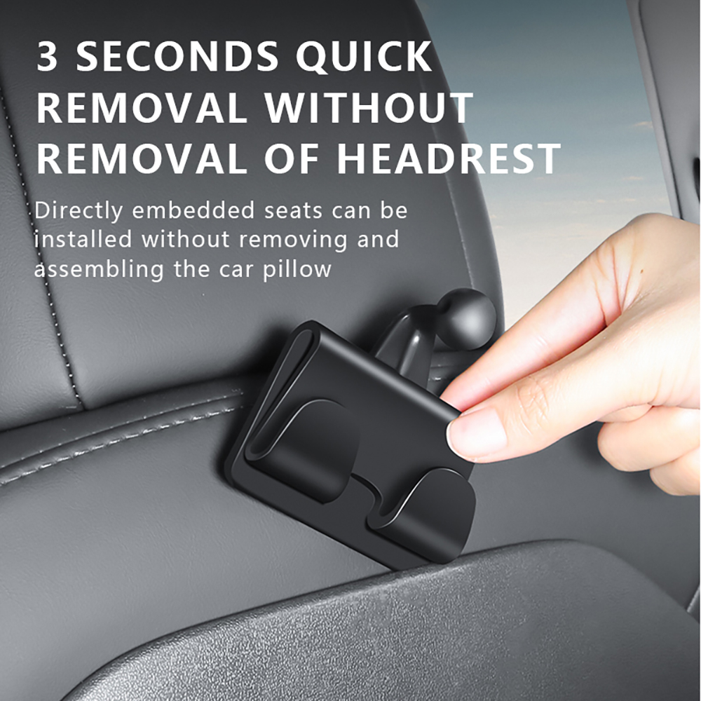 Heenvn 車用ヘッドレストマウントホルダー テスラ モデ - Tablet Car Accessories のレビューと価格