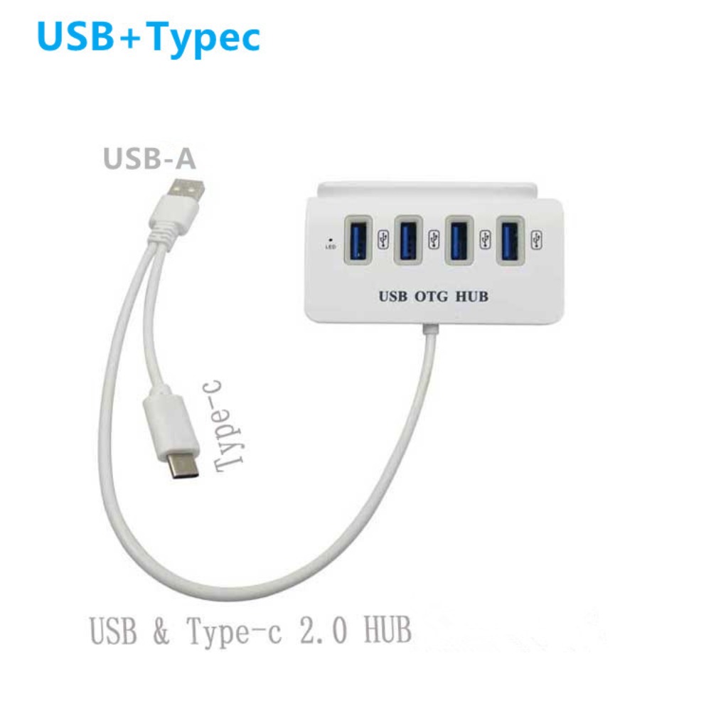 OTGハブ USB OTGハブ USB2.0 4 in 1  - Usb Hub Type C のレビューと価格