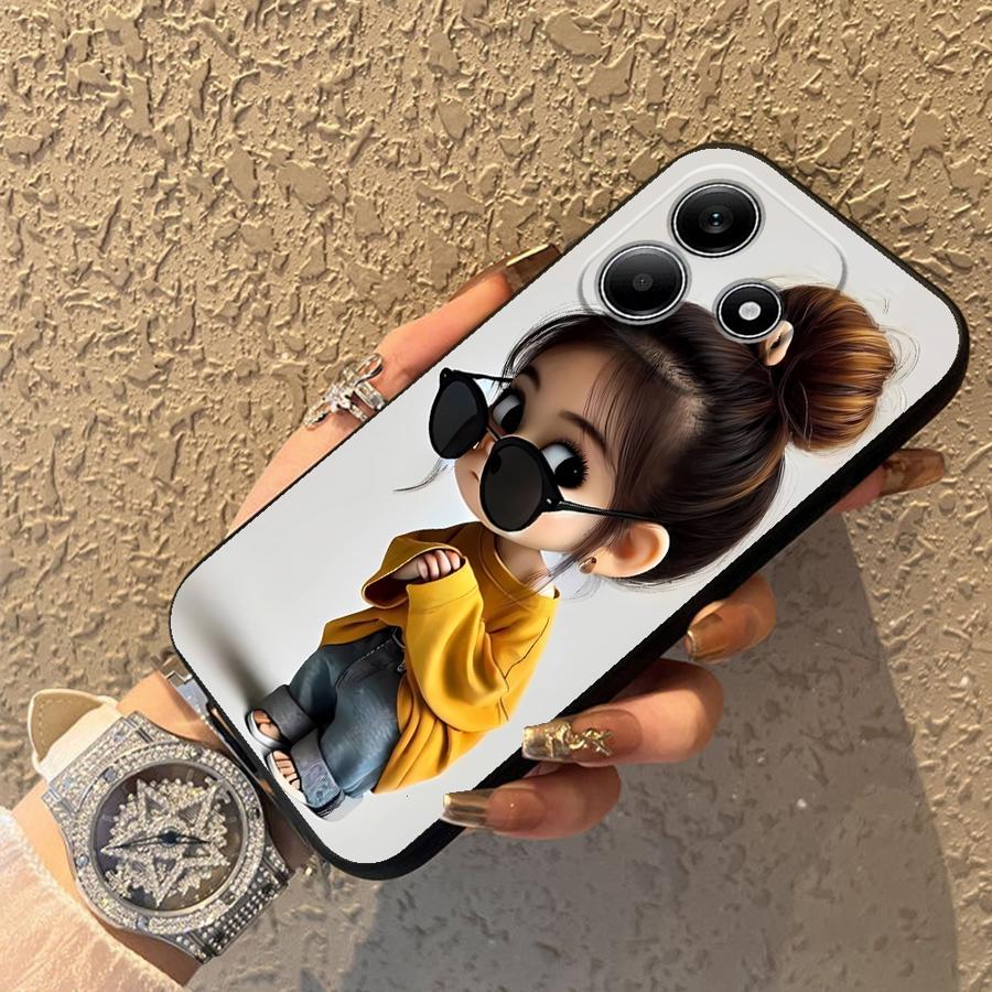 漫画の女の子柄のXiaomi Redmi Note 14 1 - Xiaomi Redmi Note 13 のレビューと価格