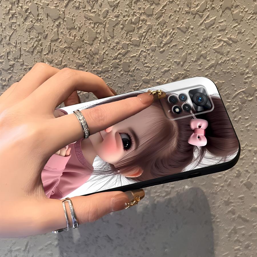 漫画の女の子柄のXiaomi Redmi Note 14 1 - Xiaomi Redmi Note 13 のレビューと価格