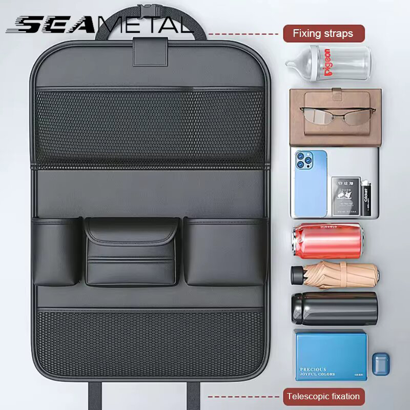 SEAMETAL カーシートバックオーガナイザー自動後部座席 - Tablet And Accessories Bag のレビューと価格
