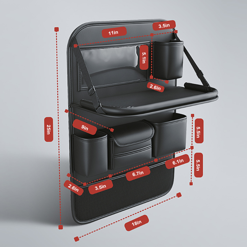 SEAMETAL カーシートバックオーガナイザー自動後部座席 - Tablet And Accessories Bag のレビューと価格