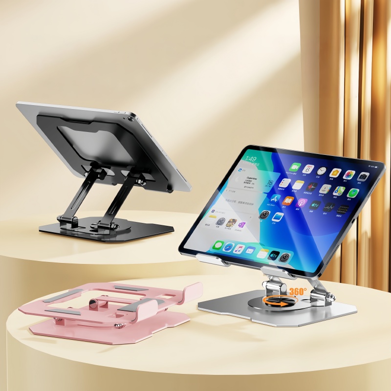 オールメタル折りたたみ式360度回転 °   タブレットと携 - Best Tablet Accessories のレビューと価格