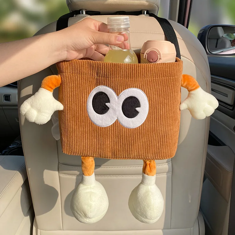 漫画の傘が付いた車のゴミ箱,ウォーターボトルの収納バッグ,車 - Tablet Car Accessories のレビューと価格