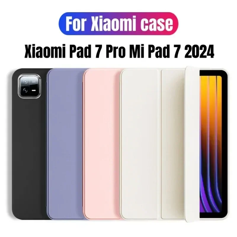 Xiaomi パッド 7 ケース 2024 フリップスタンド - Mi Tablet Accessories のレビューと価格