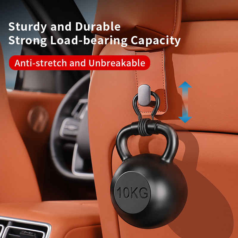 多機能カーシートバックフック カップホルダー付き PUレザー - Tablet Car Accessories のレビューと価格