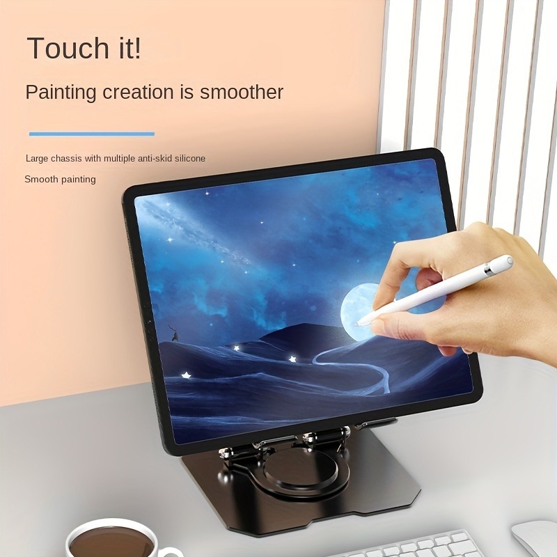 調整可能で折りたたみ可能な360度 °   回転可能なタブレ - Best Tablet Accessories のレビューと価格