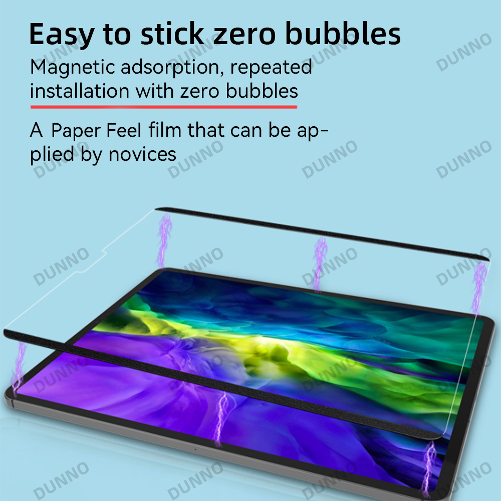 紙の感触のスクリーンプロテクターフィルム iPad Air  - Best Tablet Accessories のレビューと価格