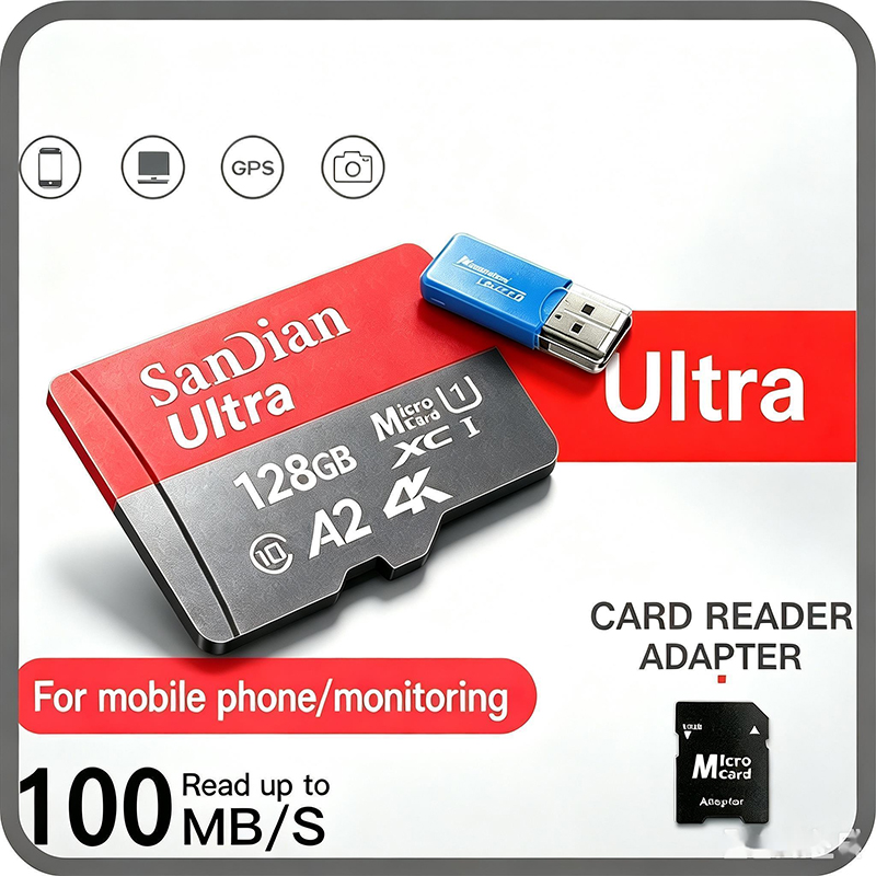 マイクロTF SDカード SDカード メモリーカード 128 - Microsd Card Tablet のレビューと価格