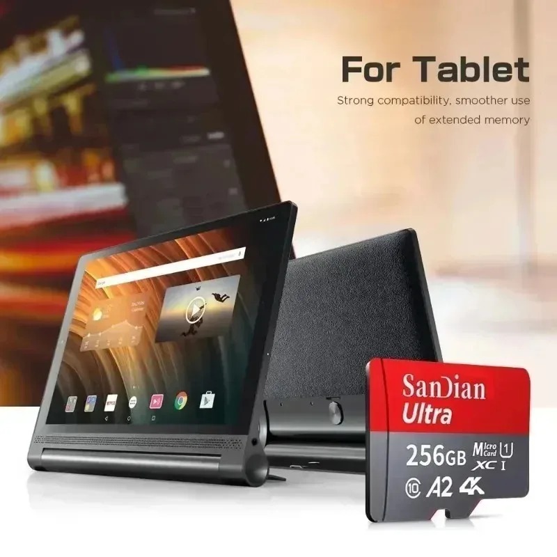高速マイクロTF/SDカードU3 – 100%純正ミニTFカ - Microsd Card Tablet のレビューと価格