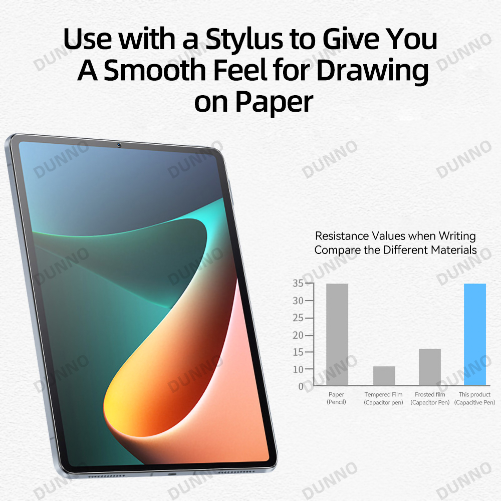 紙の感触フィルム Mi Pad 5 Pro 2021 Xia - Mi Tablet Accessories のレビューと価格