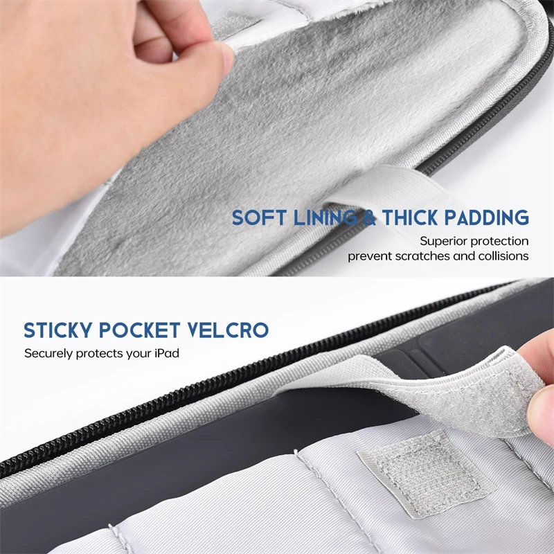 防水耐衝撃ハンドルバッグタブレットスリーブケース IPad  - Tablet And Accessories Bag のレビューと価格